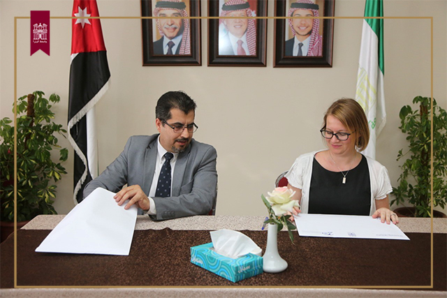 UOP, IFJordan Sign Training Agreement