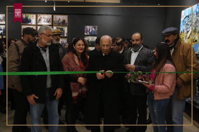The University of Petra Holds an Exhibition in Cooperation with the Artists Association