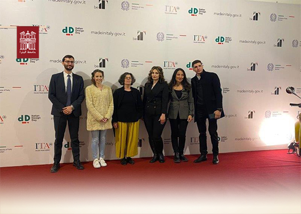UOP’s Graphic Design Department Visits the Italian Design Day in Amman