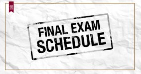 جدول الامتحانات النهائية للفصل الدراسي الثاني للعام الجامعي 2021-2022