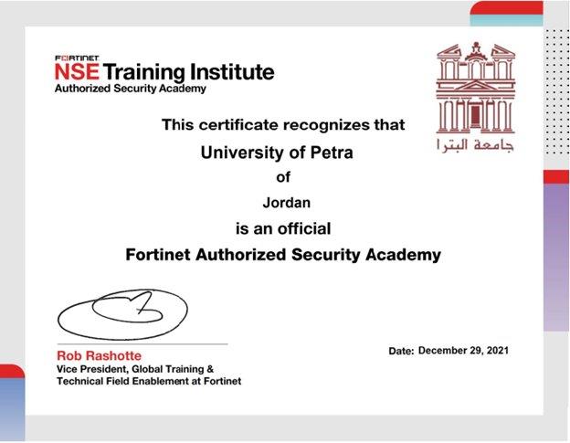 /Ar/News/PublishingImages/جامعة البترا تتعاون مع فورتينت لتقديم برامج تدريبية في الأمن السيبراني.jpg